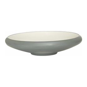 Globy Açık Büfe Gri 24.8x6 cm Yuvarlak Çukur Tabak