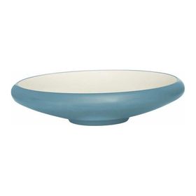 Globy Açık Büfe Mavi 24.8x6 cm Yuvarlak Çukur Tabak