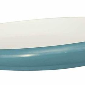 Globy Açık Büfe Mavi 27.9x4.4 cm Eğimli Servis Sunum Tabağı