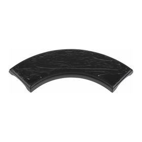 Globy Açık Büfe Siyah 56.5x15.3x3.2 cm Melamin Servis Sunum Tabağı