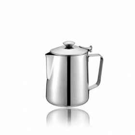 Globy Adria Çelik Kapaklı Pitcher 0.50 lt Kahve Süt Potu