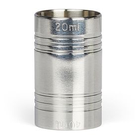 Globy Jigger 20-40 ml Krom Bar Kokteyl Ölçeği
