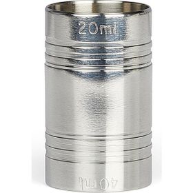 Globy Jigger 20-40 ml Krom Bar Kokteyl Ölçeği