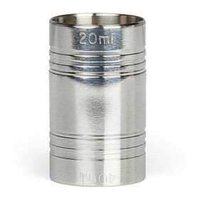 Globy Jigger 20-40 ml Krom Bar Kokteyl Ölçeği