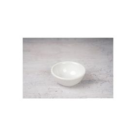 Globy Melamin Minimal Beyaz 6 Adet 7.3x3 cm Kase Sosluk