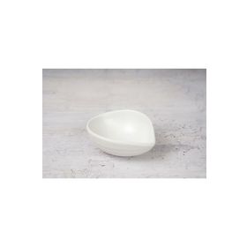 Globy Melamin Minimal Beyaz 8x7x3 cm Kase Sosluk Reçellik