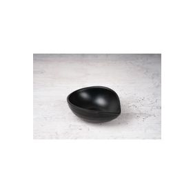 Globy Melamin Minimal Siyah 8x7x3 cm Kase Sosluk Reçellik