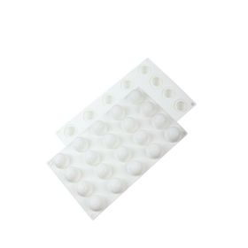 Globy Mousse 3D Silikon Profesyonel Mini Yuvarlak 20'li Kek Tatlı Kalıbı