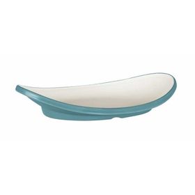 Globy Oval Mavi 36x16x7 cm Sunum Tabağı