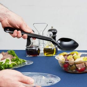 Globy Polikarbon 34 cm Siyah Servis Kaşığı