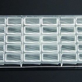 Globy Polikarbon Çikolata Kalıbı Dikdörtgen 37x15x15 mm