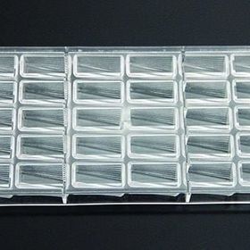 Globy Polikarbon Çikolata Kalıbı Dikdörtgen 37x15x15 mm