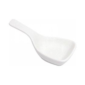 Globy Porselen Çin Çorba Kaşığı, Porselen Tadım Kaşığı 6'lı