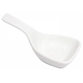 Globy Porselen Çin Çorba Kaşığı, Porselen Tadım Kaşığı 6'lı
