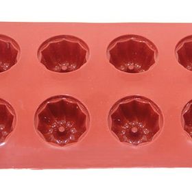 Globy Silikon Mini Kek Kalıbı, Muffin Kalıbı 8'li D057