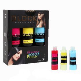 Glock 200 ml Protein + 200 ml Saç Botoxu + 200 ml Şampuan
