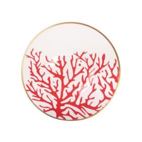 Glore 20 cm Mercan Tekli Pasta Tabak