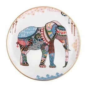 Glore 26 cm Elephant Beyaz Tekli Servis Tabak