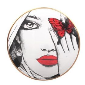 Glore 26 cm Red Lady Tekli Servis Tabak
