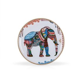 Glore 28042 26 cm 6'lı Elephant Beyaz Servis Tabağı