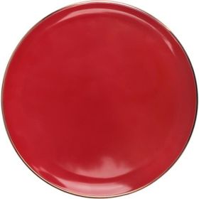 Glore 31 cm Kırmızı Rosegold Tepsi