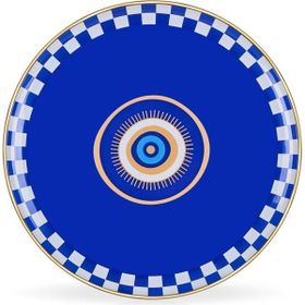 Glore 31 cm Nazar Mavi Tepsi