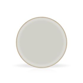 Glore 6'lı Solid Krem Cam Pasta