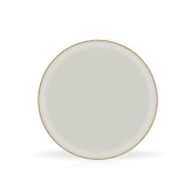 Glore 6'lı Solid Krem Cam Pasta