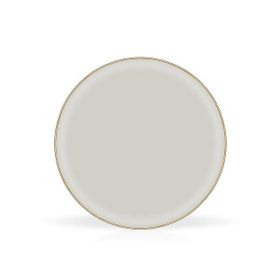 Glore 6'lı Solid Krem Cam Pasta