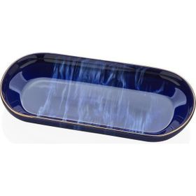 Glore İstanbul Blue Wind 2'li 26 cm Kayık Tabak