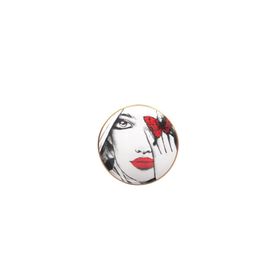 Glore Red Lady 6'lı 20 cm Pasta Tabak