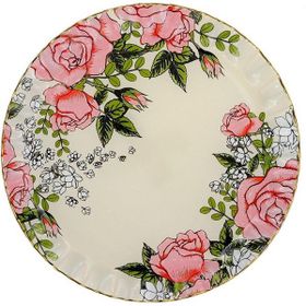 Glore Roselİne Krem 6'lı Servİs Tabağı