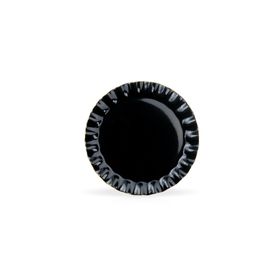 Glore Solid 6'lı Siyah Kahve Fincan Takımı