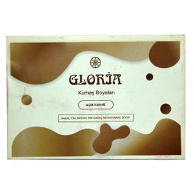 Gloria Açık Kahve 10 gr Kumaş Boyası