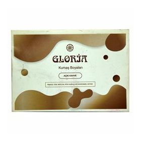 Gloria Açık Kahve 10 gr Kumaş Boyası