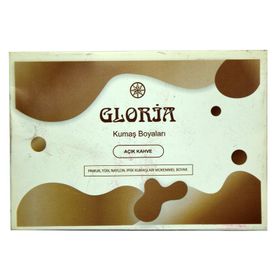 Gloria Açık Kahve 10 gr Kumaş Boyası