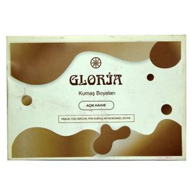 Gloria Açık Kahve 10 gr Kumaş Boyası