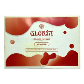 Gloria Koyu Kırmızı 10 gr Kumaş Boyası