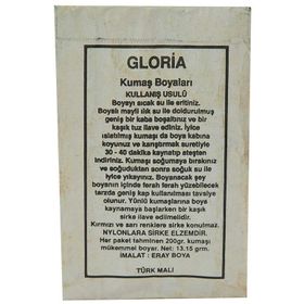 Gloria Tam Yeşil 10 gr Kumaş Boyası