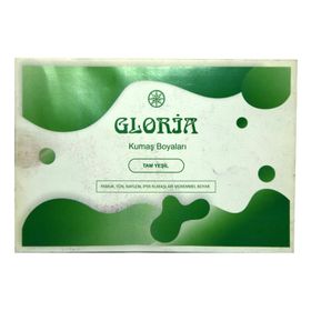 Gloria Tam Yeşil 10 gr Kumaş Boyası