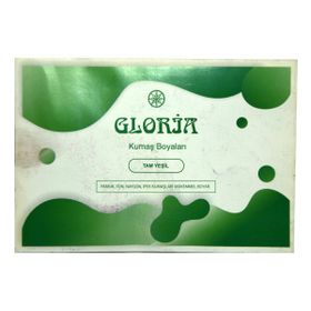 Gloria Tam Yeşil 10 gr Kumaş Boyası