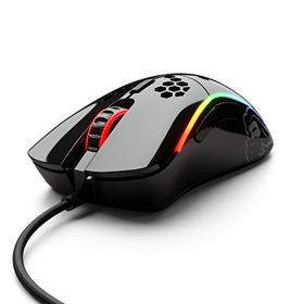 Glorious GLO-MS-DM-GB Parlak Siyah Oyuncu Mouse