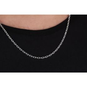 Glorria 3.5 mm Anchor Zincir 925 Ayar Gümüş Kolye