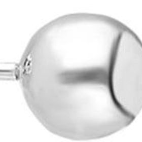 Glorria 4 mm Top Gümüş Küpe