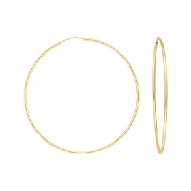 Glorria 5,5 cm Halka Altın Küpe