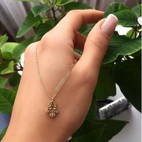 Glorria Altın Fatmanın Eli Kolye
