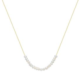 Glorria Altın İncili Sıralı Kolye