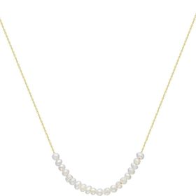 Glorria Altın İncili Sıralı Kolye