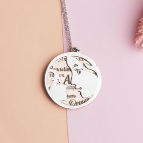Glorria Anne Çocuk Gümüş Kadın Kolye