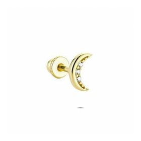 Glorria Ay Helix 14 Ayar Altın Piercing